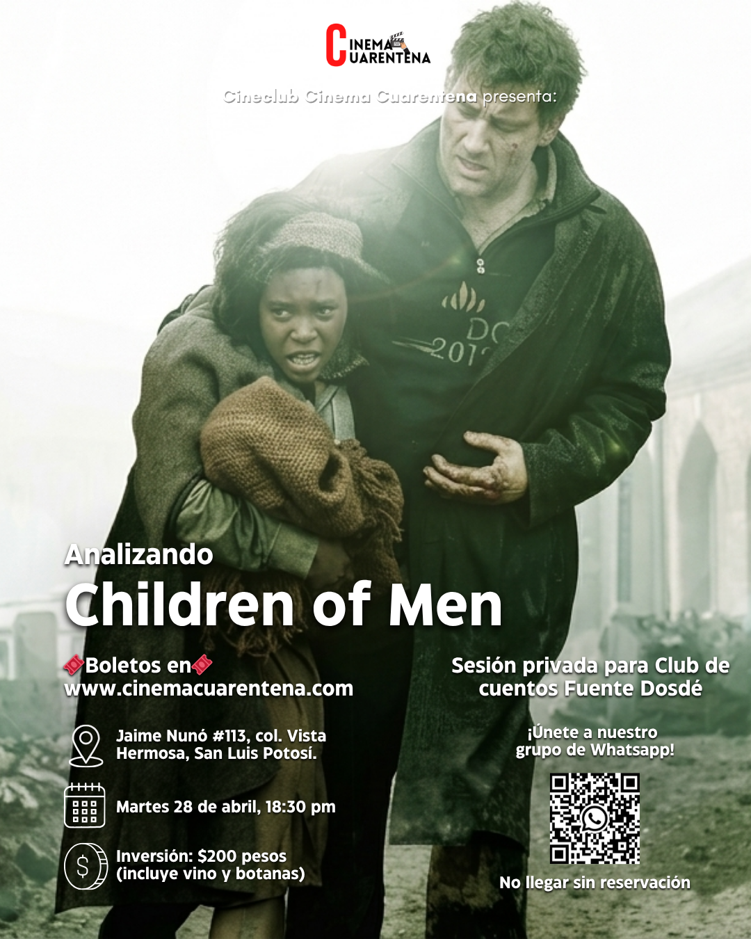(Sesión privada) Children of Men